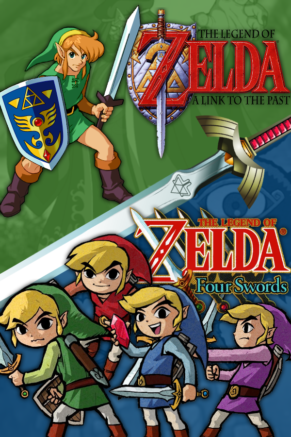 The Legend of Zelda a Link to the Past Four Swords cover