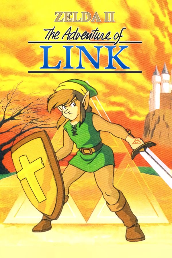 The Legend of Zelda II the Adventure of Link cover