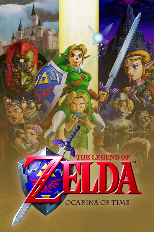 The Legend of Zelda Ocarina of Time cover